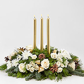 B5362 - Frosted Centerpiece